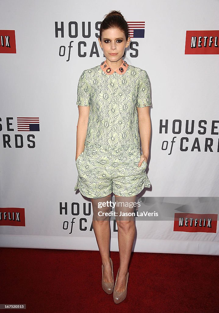 Netflix's "House Of Cards" For Your Consideration Q&A Event