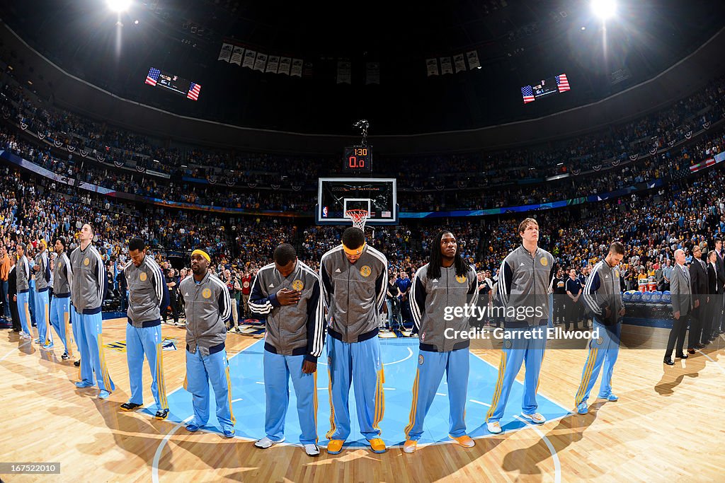 Golden State Warriors v Denver Nuggets - Game Two