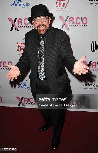 Adult film star Ed Powers arrives for the 29th Annual XRCO Awards held at SupperClub Los Angeles on April 25, 2013 in Hollywood, California.