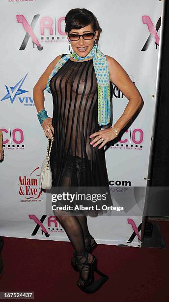 Adult film star Alexandra Silk arrives for the 29th Annual XRCO Awards held at SupperClub Los Angeles on April 25, 2013 in Hollywood, California.