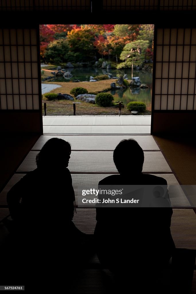 In a Japanese Garden