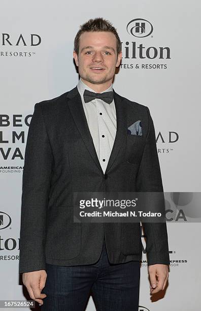Gareth Baxendale attends the 2013 Tribeca Film Festival Awards at the Conrad New York on April 25, 2013 in New York City.