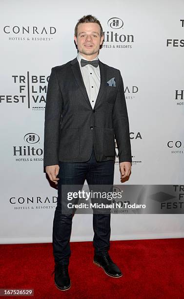 Gareth Baxendale attends the 2013 Tribeca Film Festival Awards at the Conrad New York on April 25, 2013 in New York City.