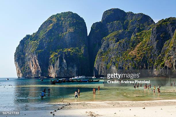 phi phi island, thailand - phi phi island stock pictures, royalty-free photos & images