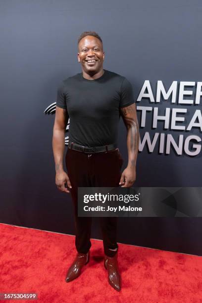 Tituss Burgess attends The American Theatre Wing 2023 Gala at Cipriani 42nd Street on September 11, 2023 in New York City.