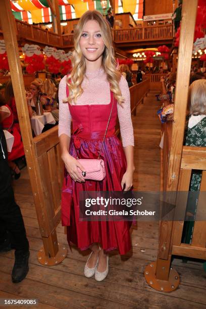 Selina Soeder during the Regine's Damenwiesn at Schützen-Festzelt Theresienwiese on September 18, 2023 in Munich, Germany.