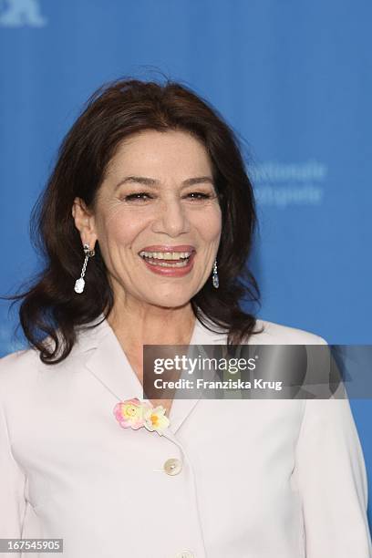 Schauspielerin Hannelore Elsner Beim "Kirschblüten Hanami" Photocall Bei Der 58. Berlinale In Berlin