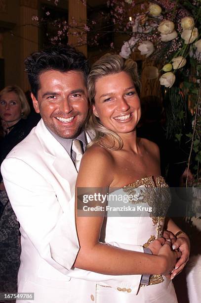 Thomas Anders & Claudia Hess Bei "Die Goldene Kamera 1999" In Berlin