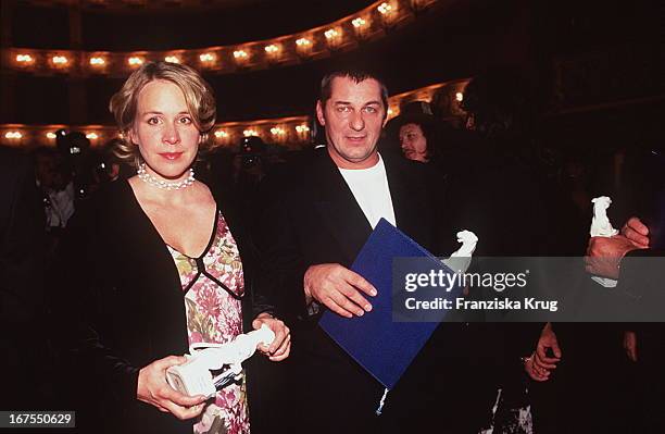 Bettina Kupfer + Heinz Hoenig Verleihung "Bayerischer Fernsehpreis"