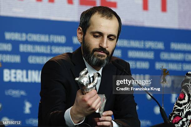 (Regisseur Alexei Popogrebsky Auf Der Pressekonferenz Der Gewinner Der 60. Berlinale 2010 Im Hotel Hyatt In Berlin Am