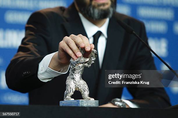 (Regisseur Alexei Popogrebsky Auf Der Pressekonferenz Der Gewinner Der 60. Berlinale 2010 Im Hotel Hyatt In Berlin Am