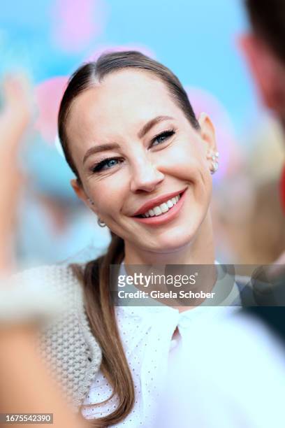 Alessandra Meyer-Woelden during the Cathy Hummels Wiesnbummel 2023 on September 18, 2023 in Munich, Germany.