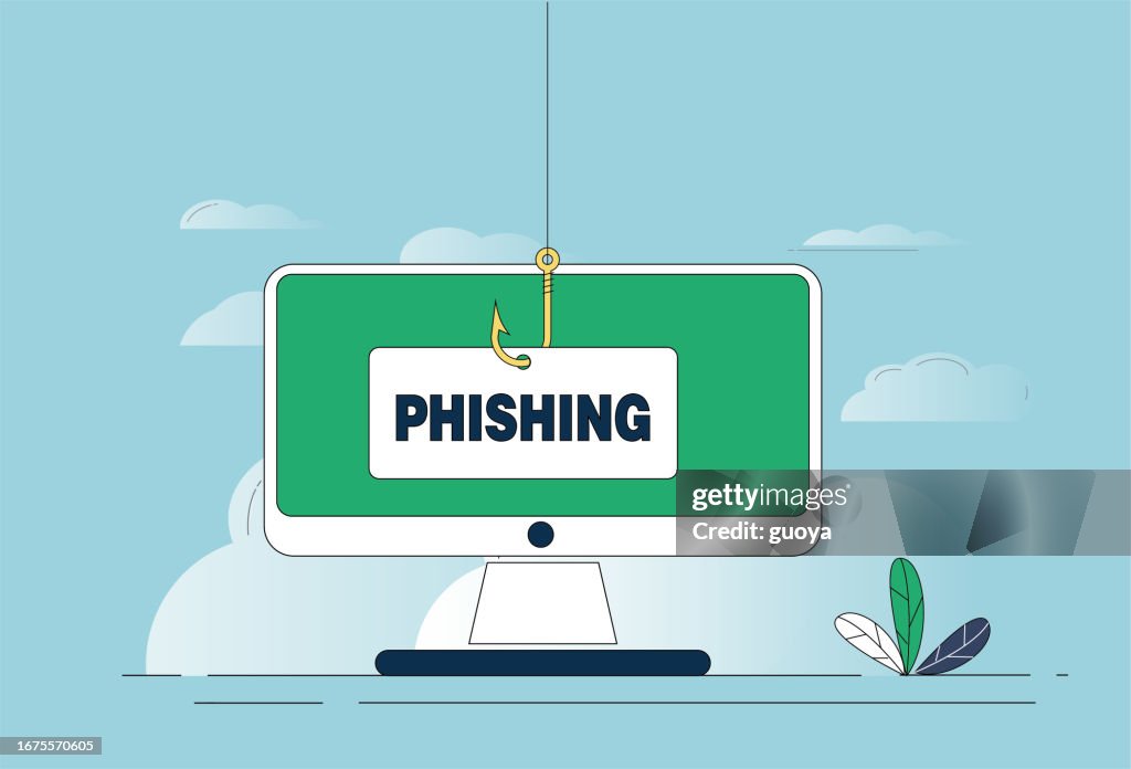 Physhing Computer Phishing Computer High-Res Vector Graphic - Getty Images