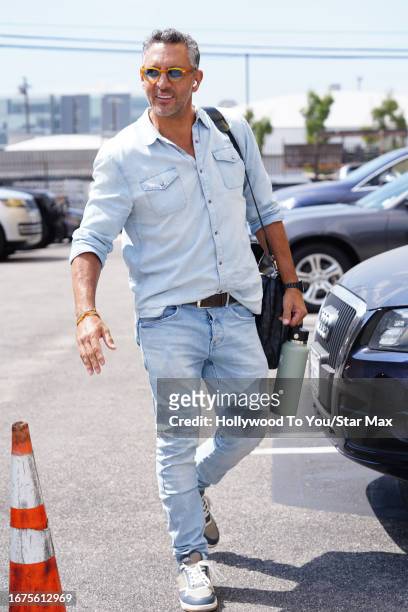 September 18: Mauricio Umansky is seen outside "Dancing With The Stars" rehearsals on September 18, 2023 in Los Angeles, California.