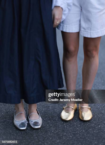 Tabea Heidenreich SoSue Rock und blouse, Zara ballerinas, VeeCollective bag and Marlene Fey wearing Celine bag, SoSue blouse, Rock, Zara ballerinas...