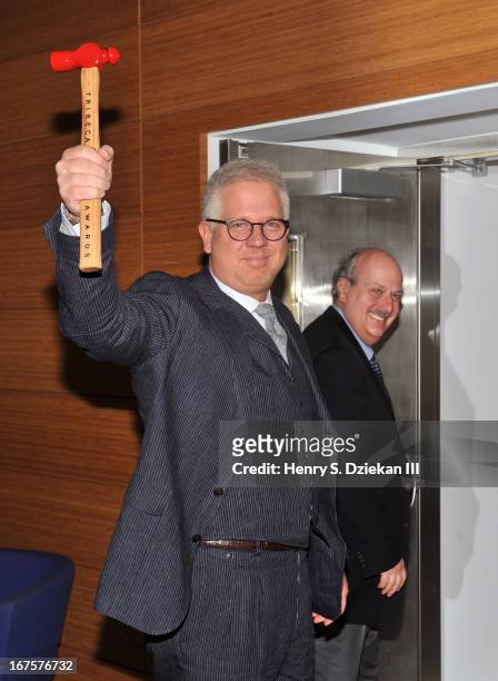 Glenn Beck attends the Tribeca Disruptive Innovation Awards during the 2013 Tribeca Film Festival at NYU Paulson Auditorium on April 26, 2013 in New...