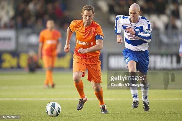 Frank de Boer during the benefit match for the relatives of Richard Nieuwenhuizen, the football linesman who died after being beaten and kicked by...