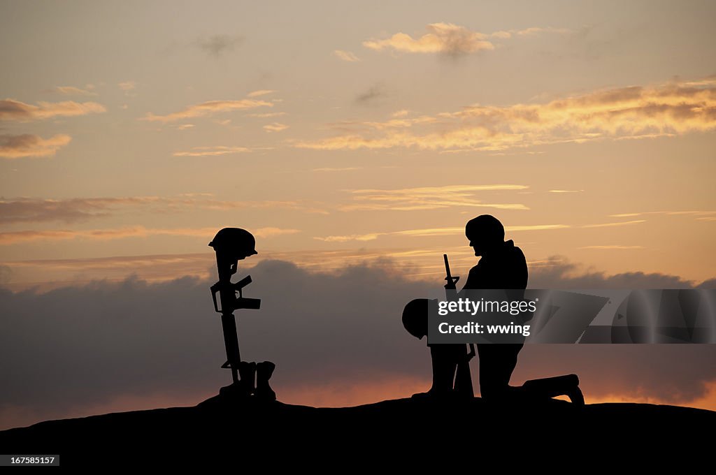 Grave of Fallen Soldier