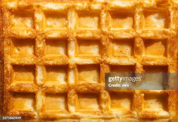 close up of a waffle - waffle stock pictures, royalty-free photos & images