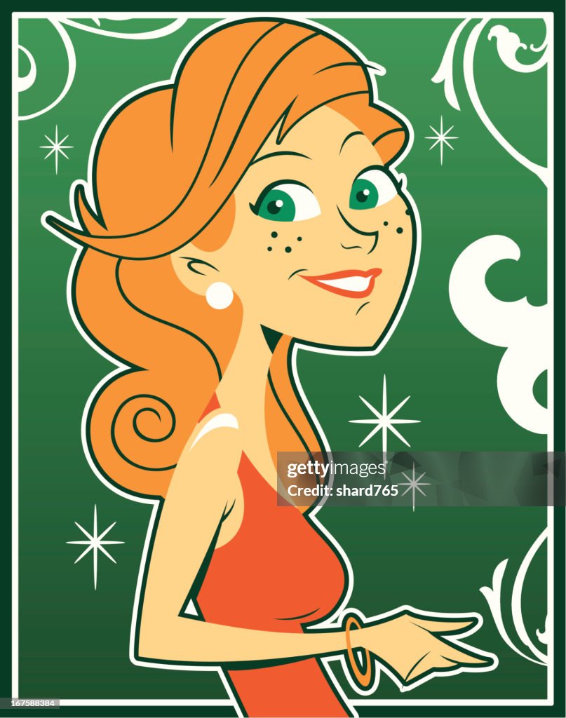 Pretty Green Eyed Girl