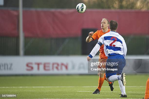 Dennis Bergkamp during the benefit match for the relatives of Richard Nieuwenhuizen, the football linesman who died after being beaten and kicked by...