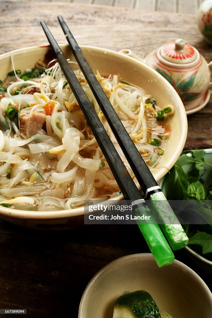 Pho - Vietnamese noodle soup originally from Hanoi...