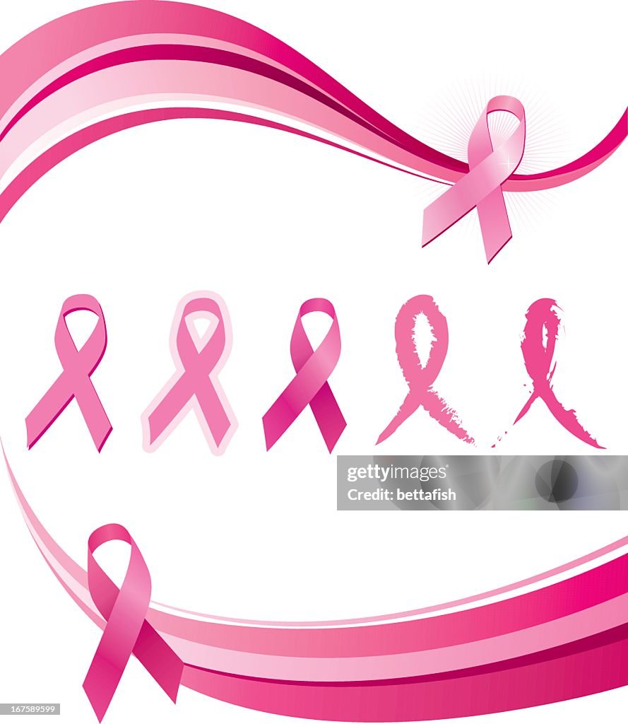 Pink Ribbon Set High-Res Vector Graphic - Getty Images