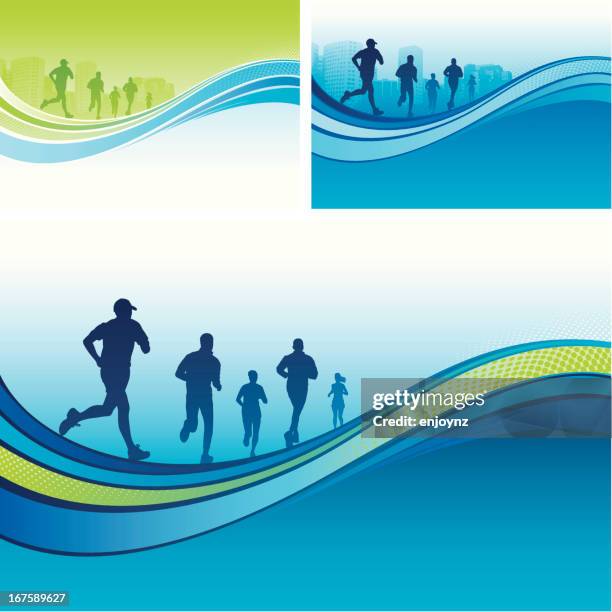 Running Flow 297 Running Man Wallpaper High Res Illustrations - Getty Images