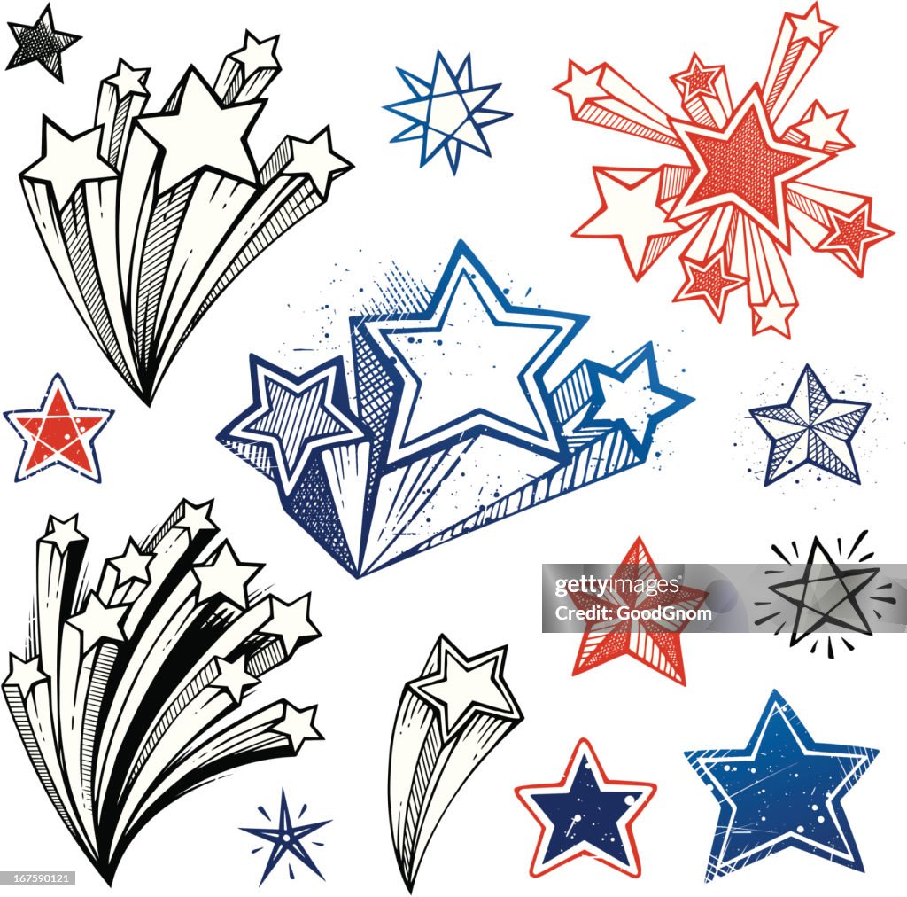 Sttars Graphics Stars Set High-Res Vector Graphic - Getty Images