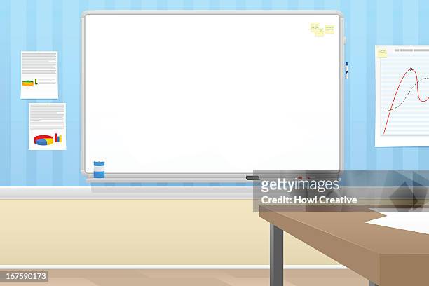 meetingraum - whiteboard visual aid stock-grafiken, -clipart, -cartoons und -symbole
