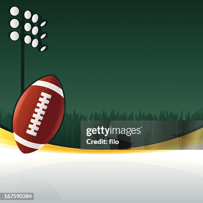 Normal Football Background Football Background High-Res Vector Graphic - Getty Images