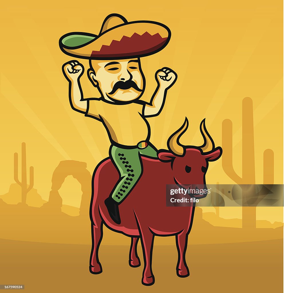 Mexican Bull Rider