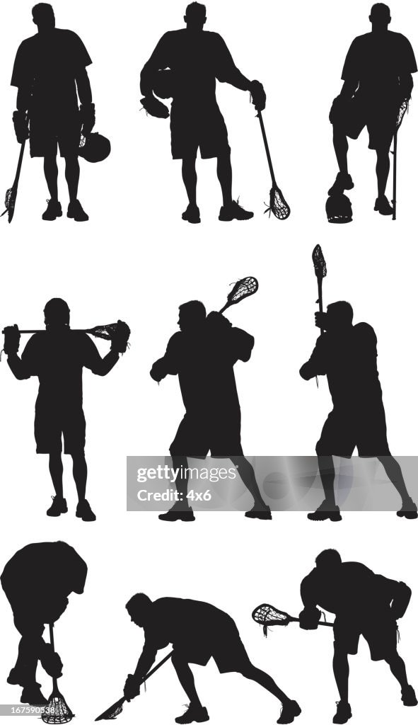 Lacrosse players
