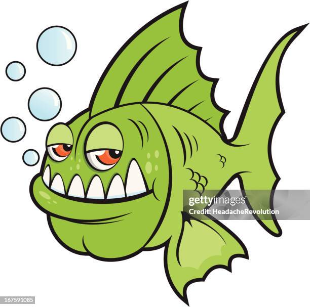 piranha - piranha stock-grafiken, -clipart, -cartoons und -symbole