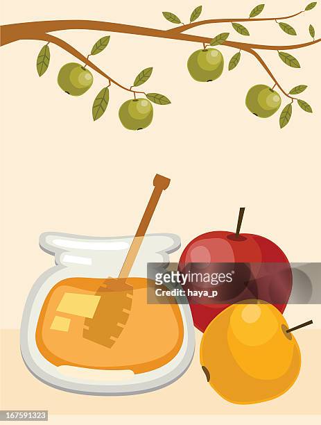 ilustrações, clipart, desenhos animados e ícones de colheita de maçãs e mel - honey dipper