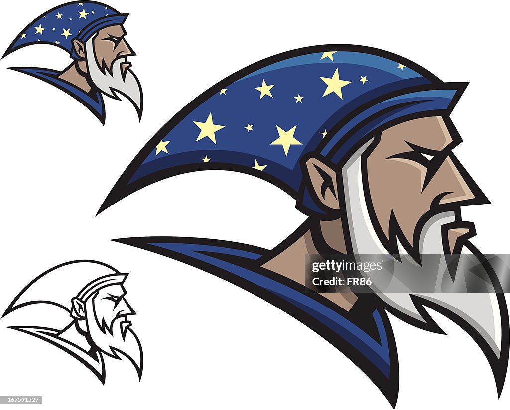 Wizard Mascot