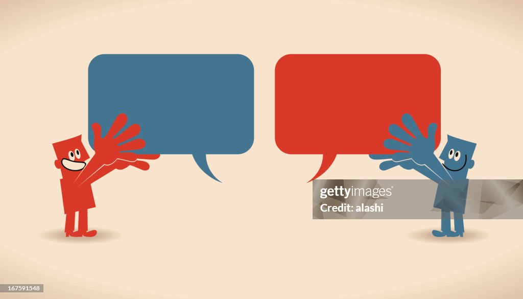 Austausch von Ansichten