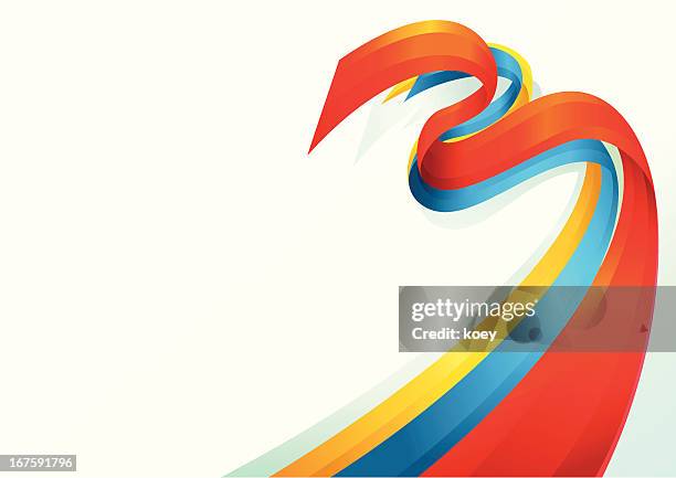 Colorful Flowing Ribbons High-Res Vector Graphic - Getty Images