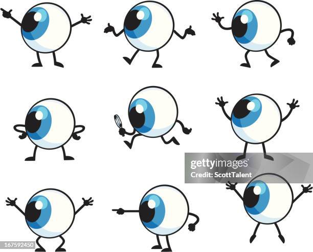 stockillustraties, clipart, cartoons en iconen met mr eye - menselijk been