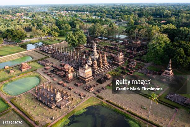 sukhothai kingdom, sukhothai, thailand - sukhothai stock pictures, royalty-free photos & images
