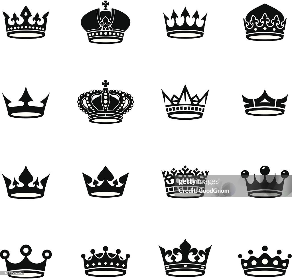 Crown black and white collection