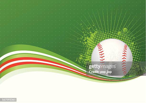 stockillustraties, clipart, cartoons en iconen met baseball background - baseball background