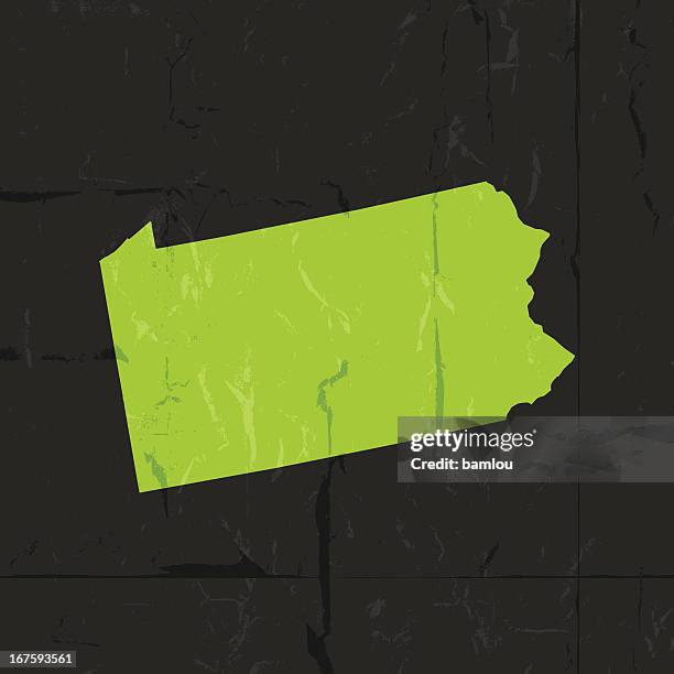 State Pa Pennsylvania State Map Photos and Premium High Res Pictures - Getty Images