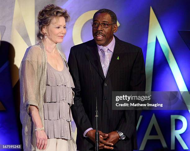 Actors Jean Smart and Ernie Hudson attend the 17th Annual PRISM Awards at the Beverly Hills Hotel on April 25, 2013 in Beverly Hills, California.