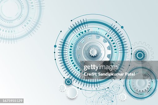 Mechanical engineering technology vector abstract background Mechanical engineering technology vector abstract background