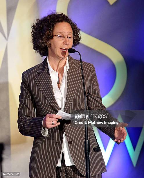 Co-Executive Producer Liz Friedman, recipient of the EIC President’s Award attend the 17th Annual PRISM Awards at the Beverly Hills Hotel on April...