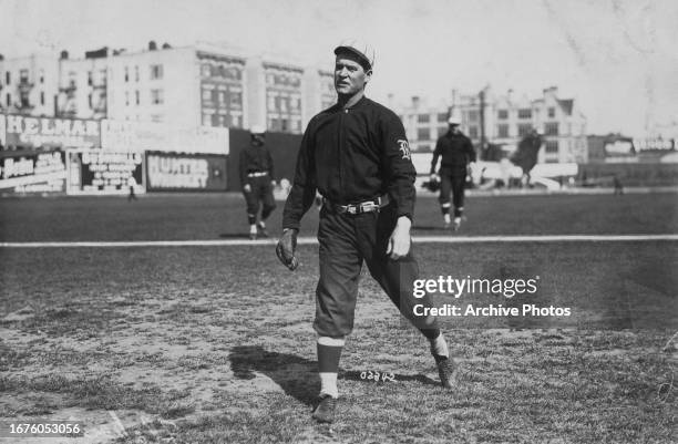 Portrait of Patsy Flaherty , Left Handed Pitcher for the Boston Doves of the National League during the Major League Baseball National League game...