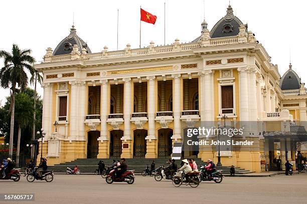 The Hanoi Opera House was built by the French colonial government during the early years of the 20th century. Construction began in 1901 and was...