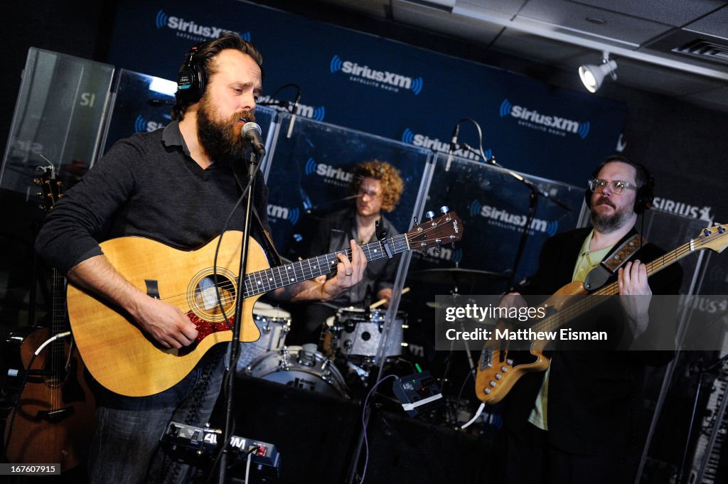 Celebrities Visit SiriusXM Studios - April 26, 2013