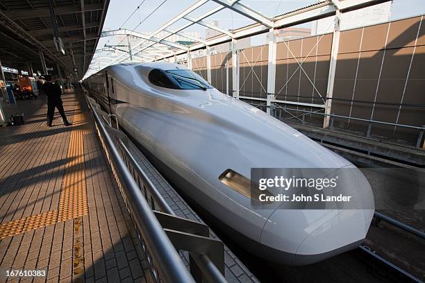 The N700 series is a Japanese Shinkansen high-speed train with tilting capability developed by JR for use on the Tokaido Shinkansen lines running...